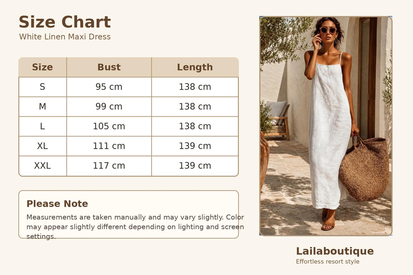 White Linen Style Maxi Dress Women, Sleeveless Summer Dress, Minimalist Beach Dress, Resort Wear Linen Slip Dress, Vacation Dress